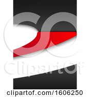 Clipart Of A Red Black And White Background Royalty Free Vector Illustration