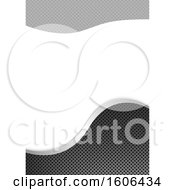 Clipart Of A Background Of Mesh And Waves Royalty Free Vector Illustration