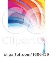 Clipart Of A Colorful Background Royalty Free Vector Illustration by dero