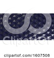 Clipart Of A 3d Hexagonal Background Royalty Free Illustration