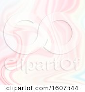 Clipart Of A Pink Marble Background Royalty Free Vector Illustration