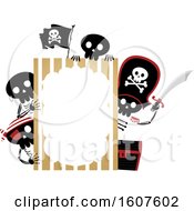 Pirate Banner Clipart by BNP Design Studio