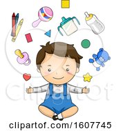 Kid Toddler Boy Elements Illustration