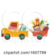 Truck Pull Education Illustration