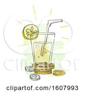 Lemonade Stand Business Illustration