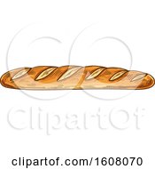 Clipart Of Sketched Bread Royalty Free Vector Illustration by Vector Tradition SM