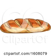 Poster, Art Print Of Sketched Bread