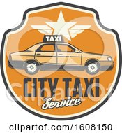 Poster, Art Print Of City Taxi Design