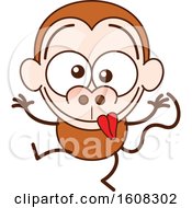 Poster, Art Print Of Cartoon Goofy Monkey