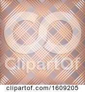 Poster, Art Print Of Abstract Rose Gold Striped Pattern Background