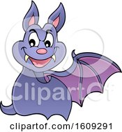 Poster, Art Print Of Flying Vampire Bat
