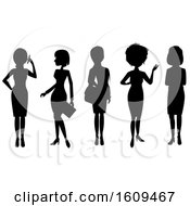 Poster, Art Print Of Silhouetted Business Women