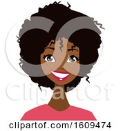 Poster, Art Print Of Beautiful Black Woman With An Afro
