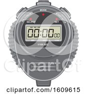 Poster, Art Print Of Digital Stopwatch Timer