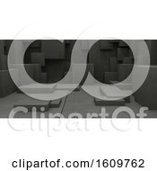 Poster, Art Print Of 3d Geometric Abstract Cuboid Wallpaper Background