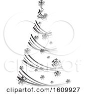 Poster, Art Print Of Silver Christmas Tree
