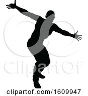 Poster, Art Print Of Street Dance Dancer Silhouettes