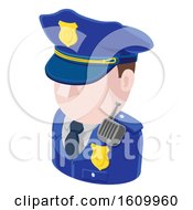 Poster, Art Print Of Police Man Avatar People Icon
