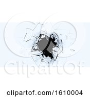 Poster, Art Print Of 3d Shatter Abstract Wallpaper Background