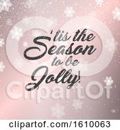 Poster, Art Print Of Christmas Text Background
