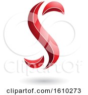 Clipart Of A Red Letter S Royalty Free Vector Illustration