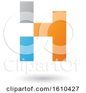 Clipart Of A Letter H Royalty Free Vector Illustration