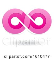 Poster, Art Print Of Magenta Infinity Symbol