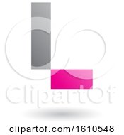 Clipart Of A Letter L Royalty Free Vector Illustration
