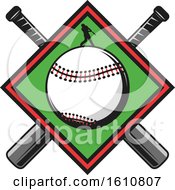 Poster, Art Print Of Baseball Design