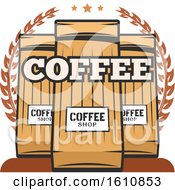 Poster, Art Print Of Coffee Bags And Text