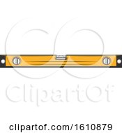 Clipart Of A Level Tool Royalty Free Vector Illustration