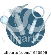 Clipart Of A Medical Tool Design Royalty Free Vector Illustration