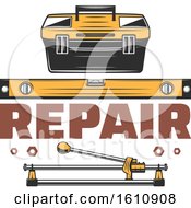 Poster, Art Print Of Tool Repair Design