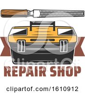 Clipart Of A Tool Repair Design Royalty Free Vector Illustration by Vector Tradition SM