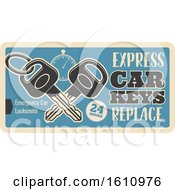 Poster, Art Print Of Vintage Style Automotive Sign