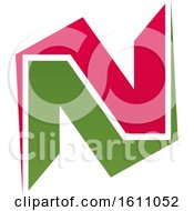 Poster, Art Print Of Letter N Logo Design