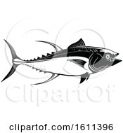Poster, Art Print Of Black And White Tuna Fish