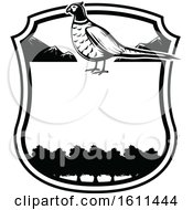 Black And White Bird Hunting Design