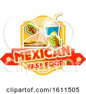 Poster, Art Print Of Mexican Fast Food Design