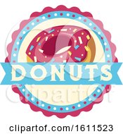 Poster, Art Print Of Donut Design