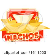 Clipart Of A Nachos Food Design Royalty Free Vector Illustration