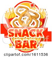 Poster, Art Print Of Snack Bar Food Design
