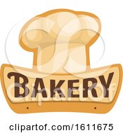 Clipart Of A Bakery Chef Hat Design Royalty Free Vector Illustration