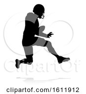 American Football Player Silhouette