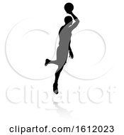 Basketball Player Silhouette by AtStockIllustration