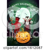 Poster, Art Print Of Halloween Greeting