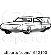 Poster, Art Print Of Black And White Car