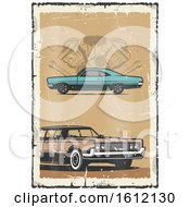 Poster, Art Print Of Vintage Car Design
