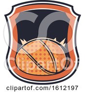 Clipart Of A Basketball Sports Design Royalty Free Vector Illustration