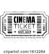 Poster, Art Print Of Cinema Movie Ticket